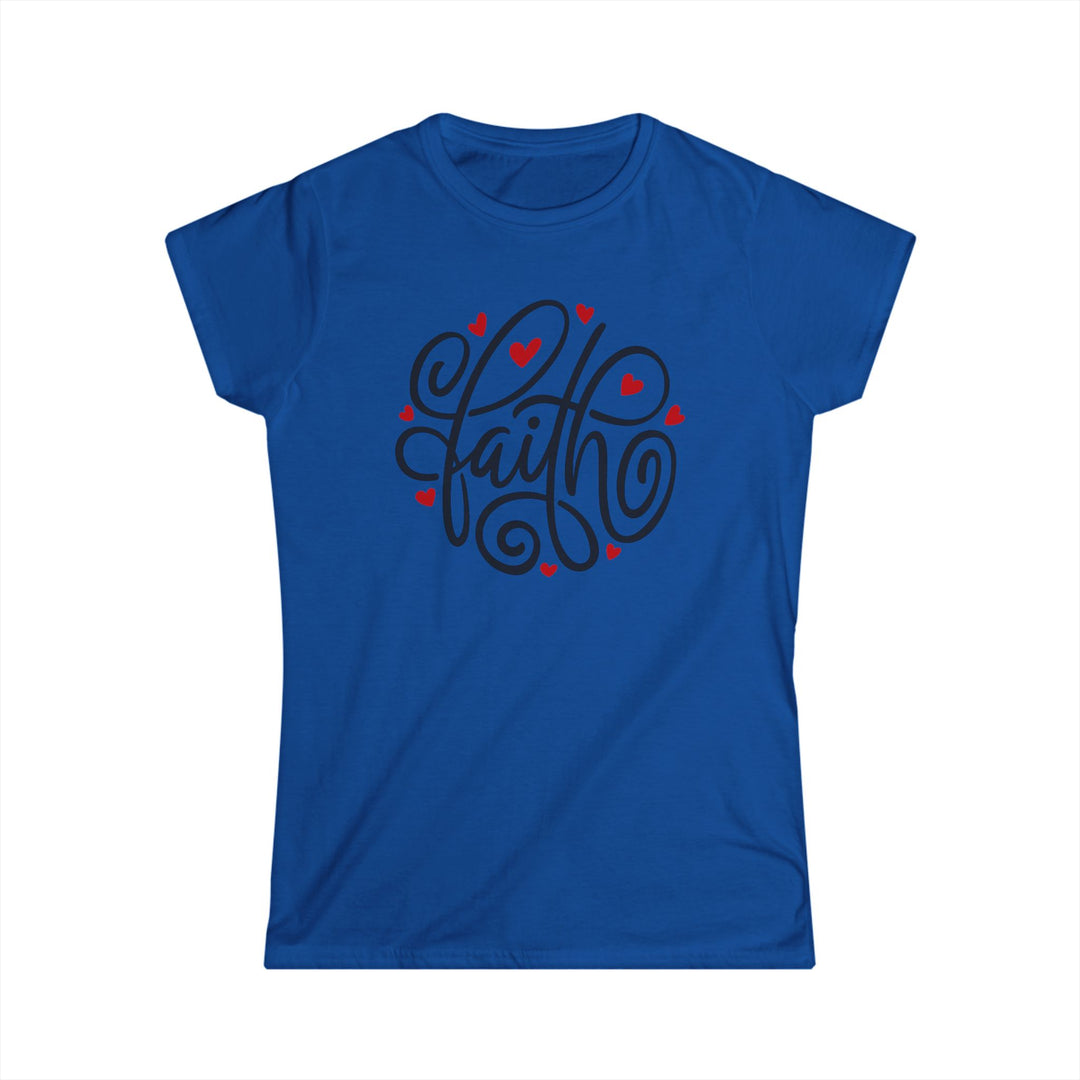 Faith Hearts - Women's Softstyle Tee