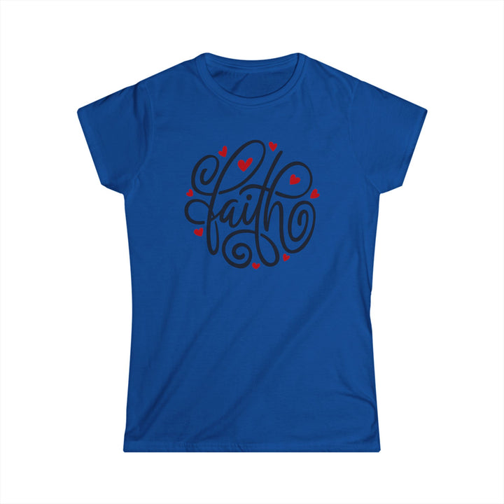 Faith Hearts - Women's Softstyle Tee