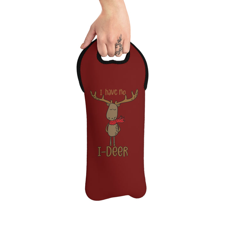 I Have No I-Deer - Wine Tote Bag