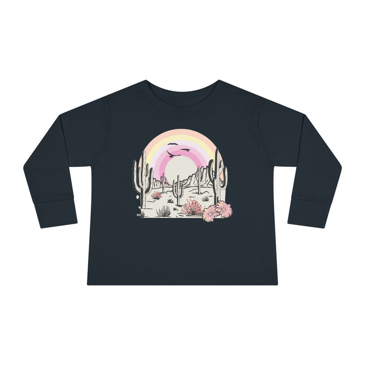 Desert Rainbow - Toddler Long Sleeve Tee