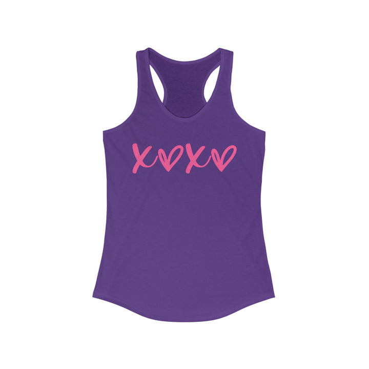 XOXO - Women's Ideal Racerback Tank