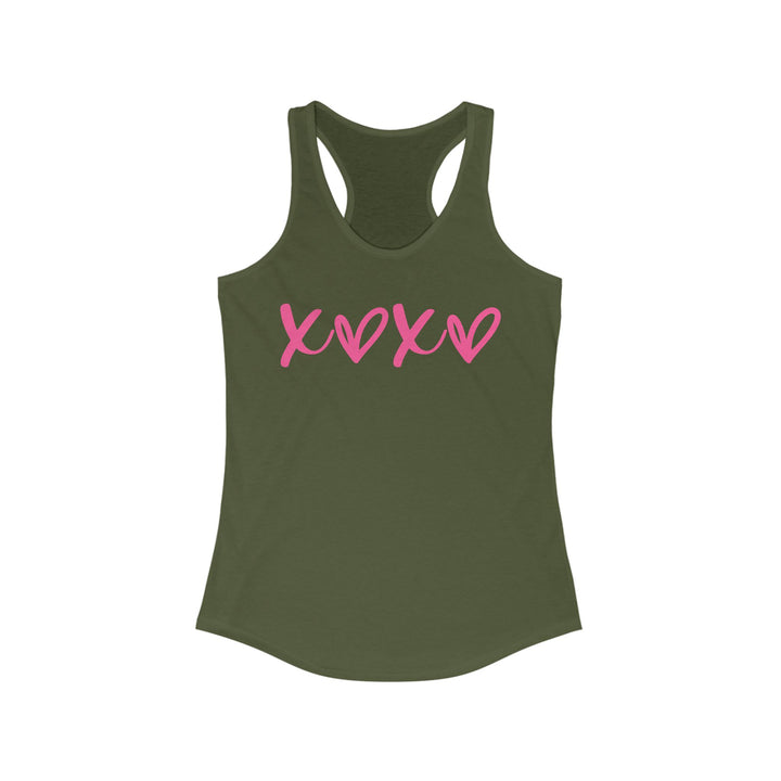 XOXO - Women's Ideal Racerback Tank