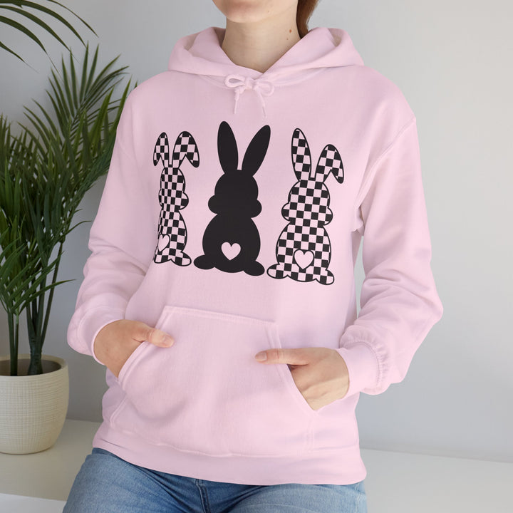 Heart Bunny - Unisex Heavy Blend™ Hooded Sweatshirt