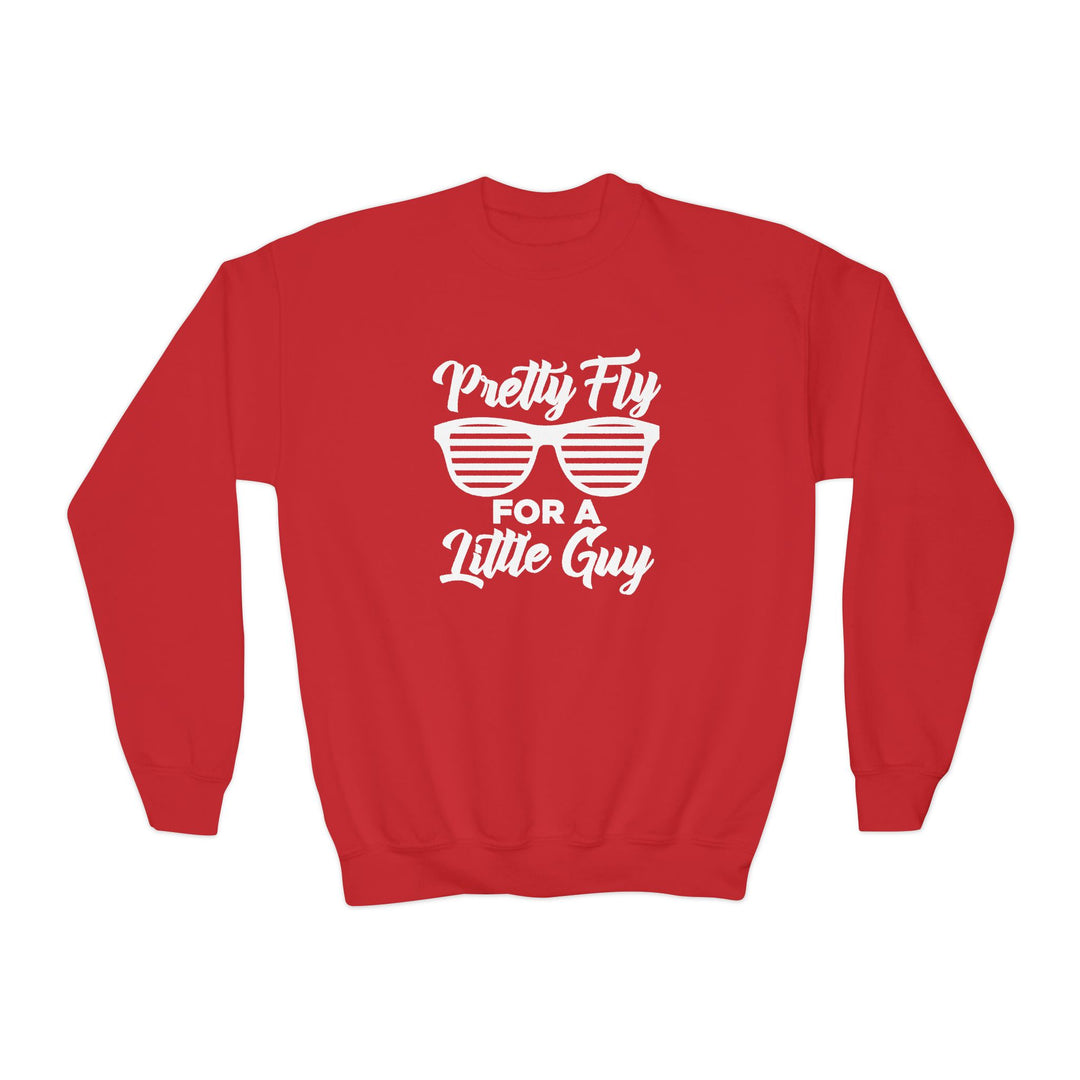 Pretty Fly For A Little Guy - Youth Crewneck Sweatshirt
