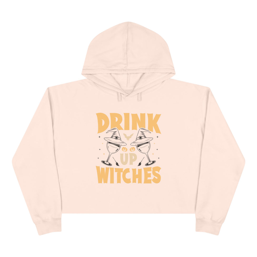 Drink Up Witches - Crop Hoodie
