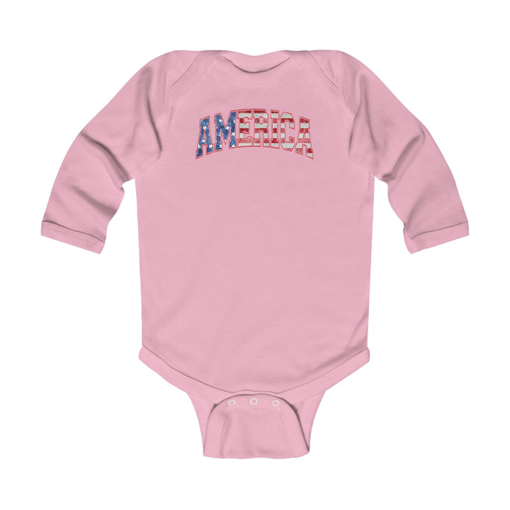 America - Infant Long Sleeve Bodysuit
