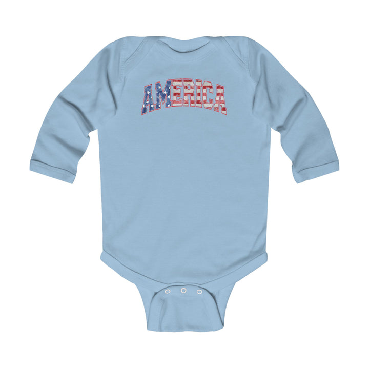 America - Infant Long Sleeve Bodysuit