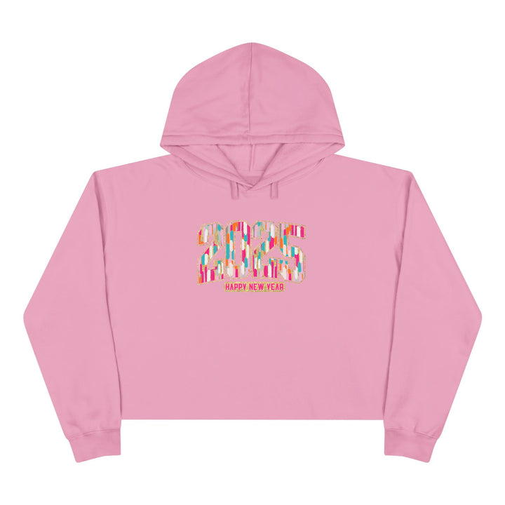 2025 Happy New Year - Crop Hoodie