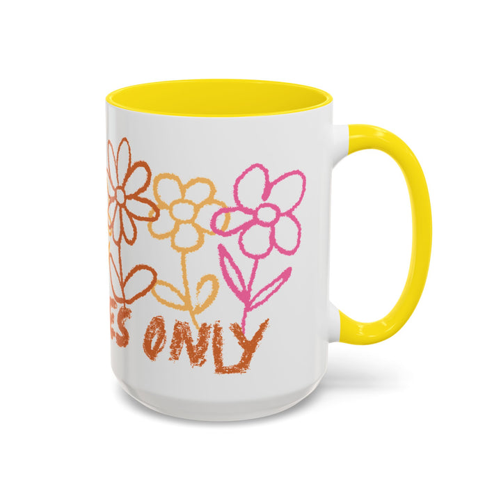Good Vibes Only - Accent Coffee Mug (11, 15oz)