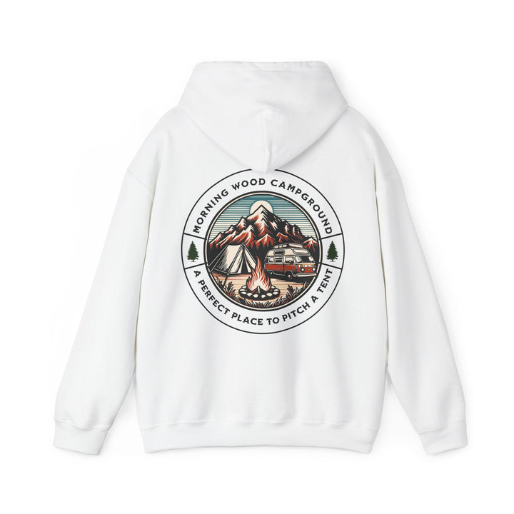 Morning Wood Campground - Unisex Heavy Blend™ Hooded Sweatshirt