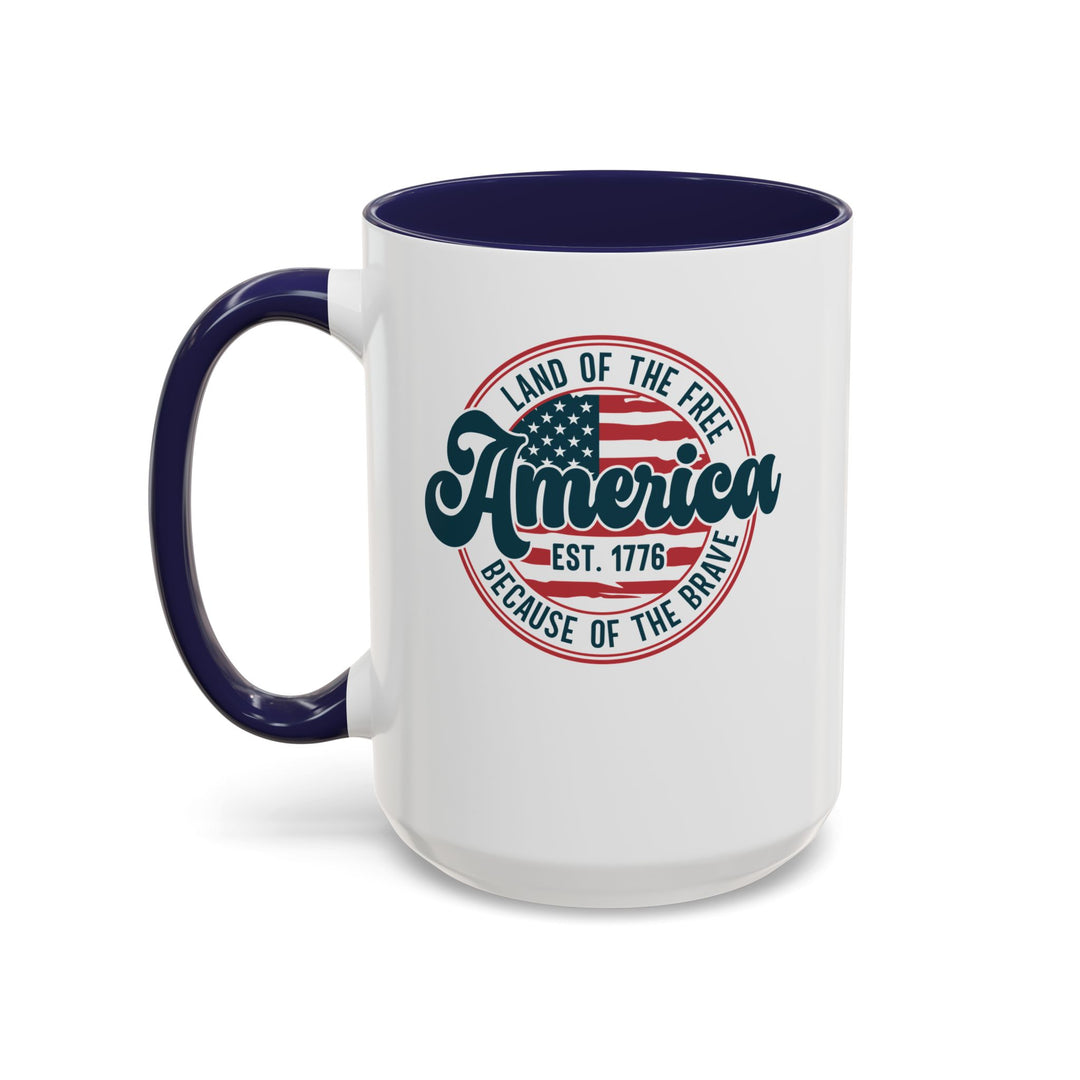 America 1776 - Accent Coffee Mug (11, 15oz)