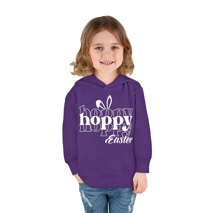 Hoppy Easter - Toddler Pullover Fleece Hoodie
