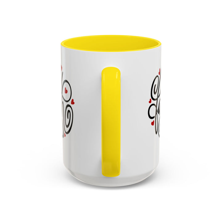 Faith Hearts - Accent Coffee Mug (11, 15oz)