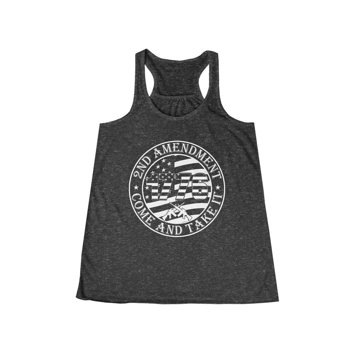 Come And Take It - Women's Flowy Racerback Tank