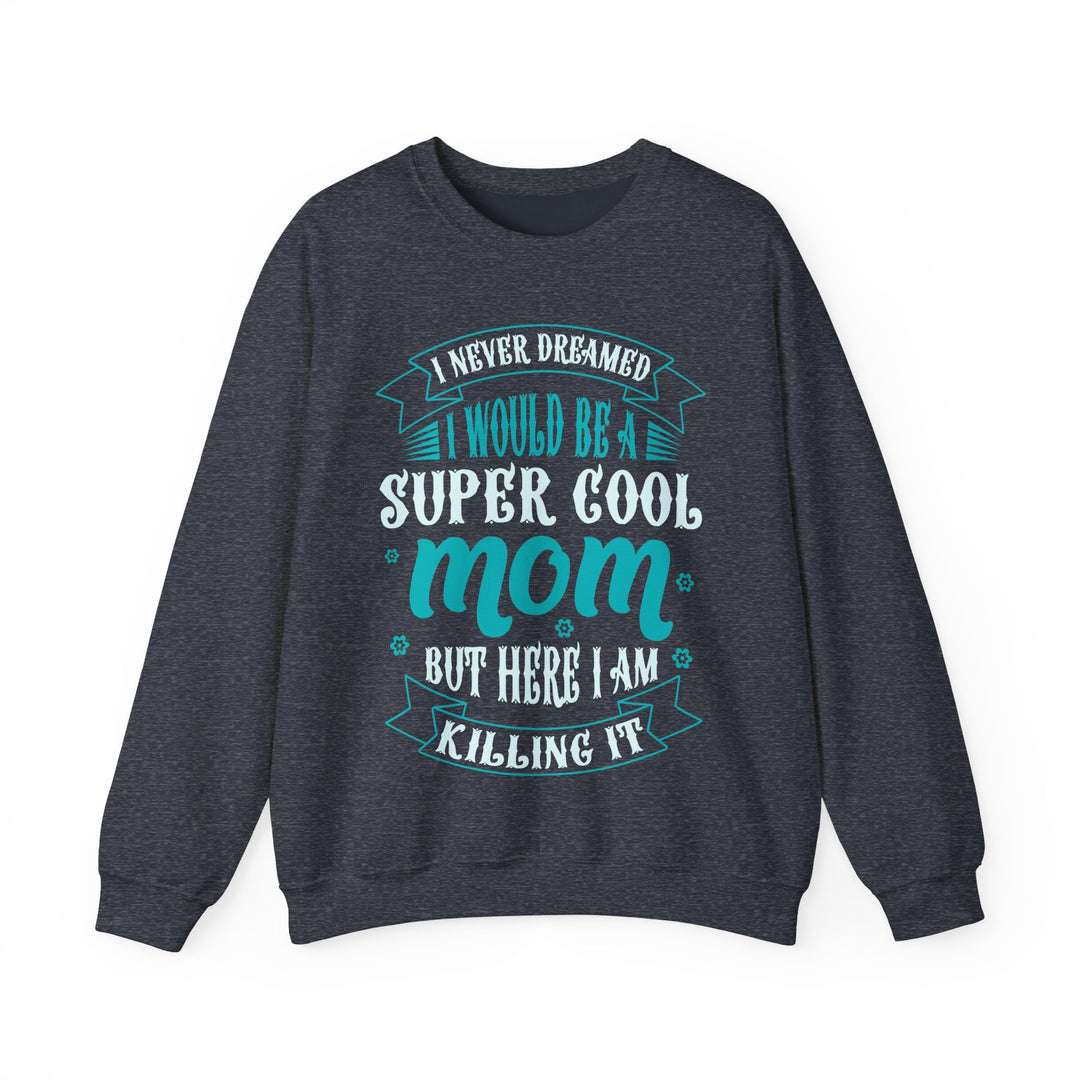 Super Cool Mom - Unisex Heavy Blend™ Crewneck Sweatshirt