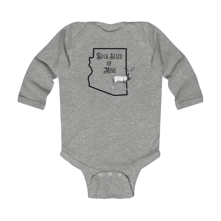 Buck State Of Mind - Infant Long Sleeve Bodysuit