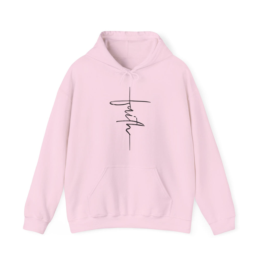 Faith Cross - Unisex Heavy Blend™ Hooded Sweatshirt