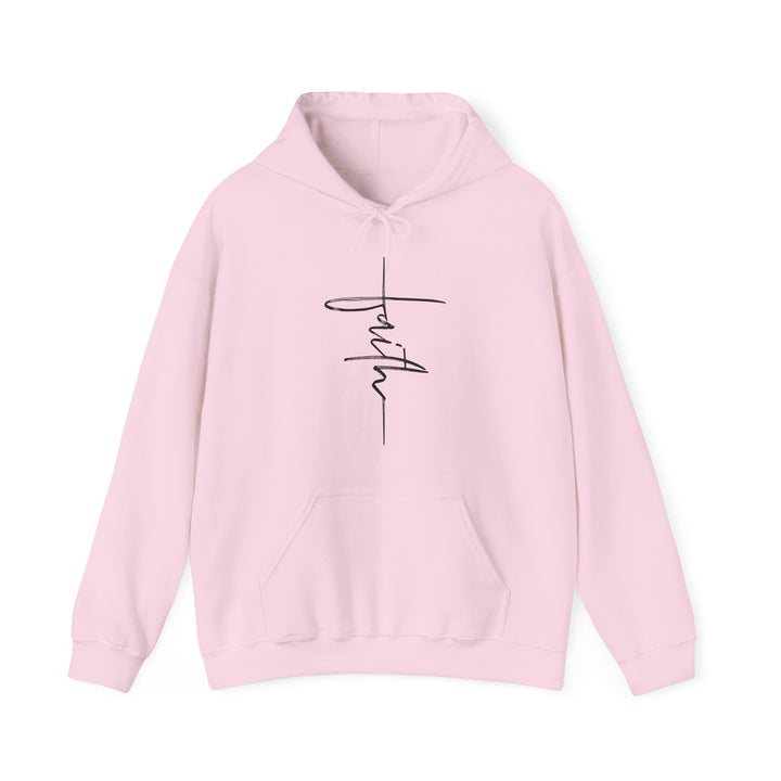 Faith Cross - Unisex Heavy Blend™ Hooded Sweatshirt