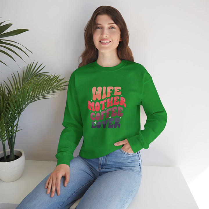 Wife-Mother - Unisex Heavy Blend™ Crewneck Sweatshirt