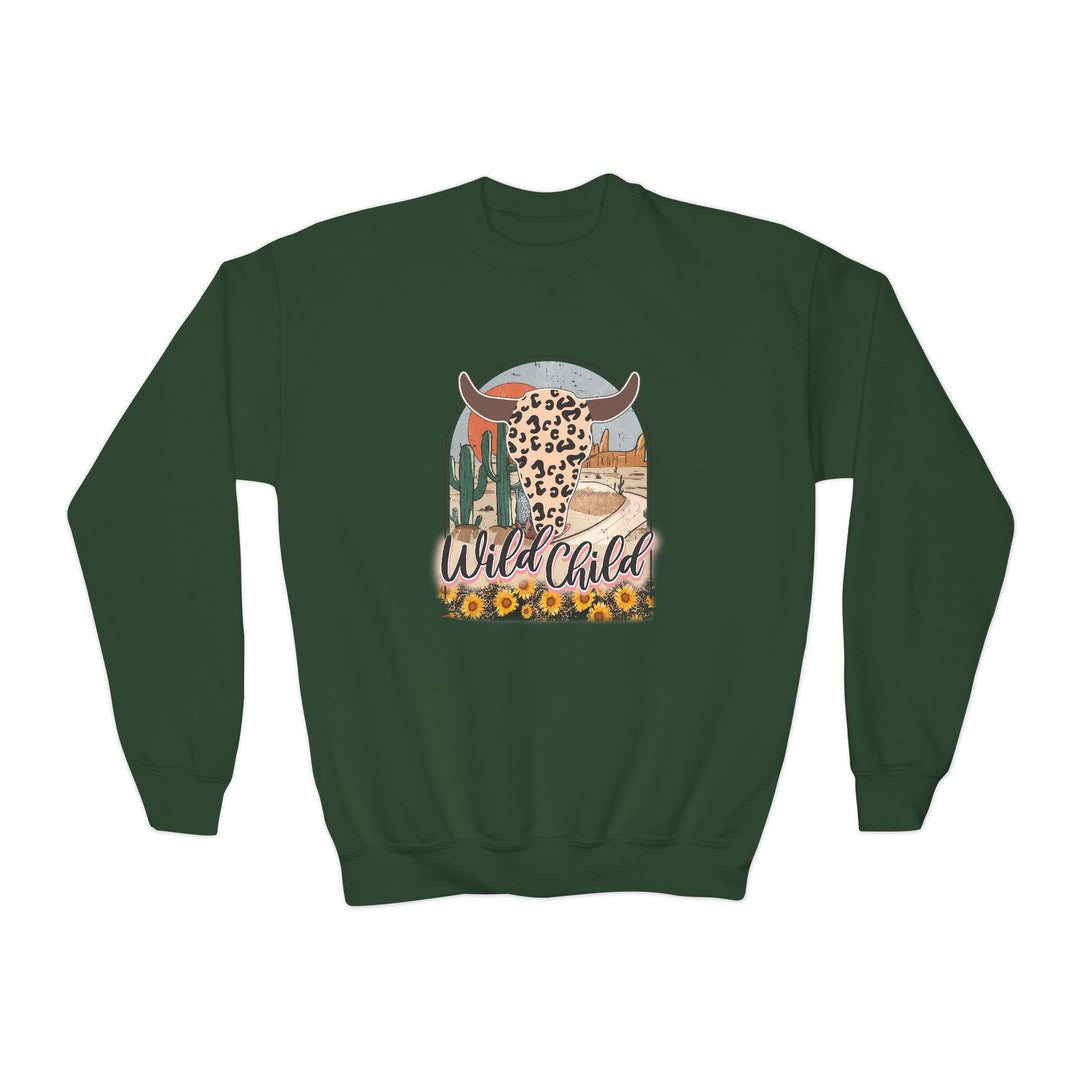 Wild Child - Youth Crewneck Sweatshirt