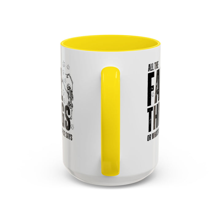 All The Fall Things - Accent Coffee Mug (11, 15oz)