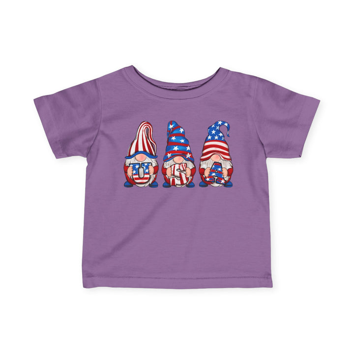 4th Of July Gnomes - Infant Fine Jersey Tee