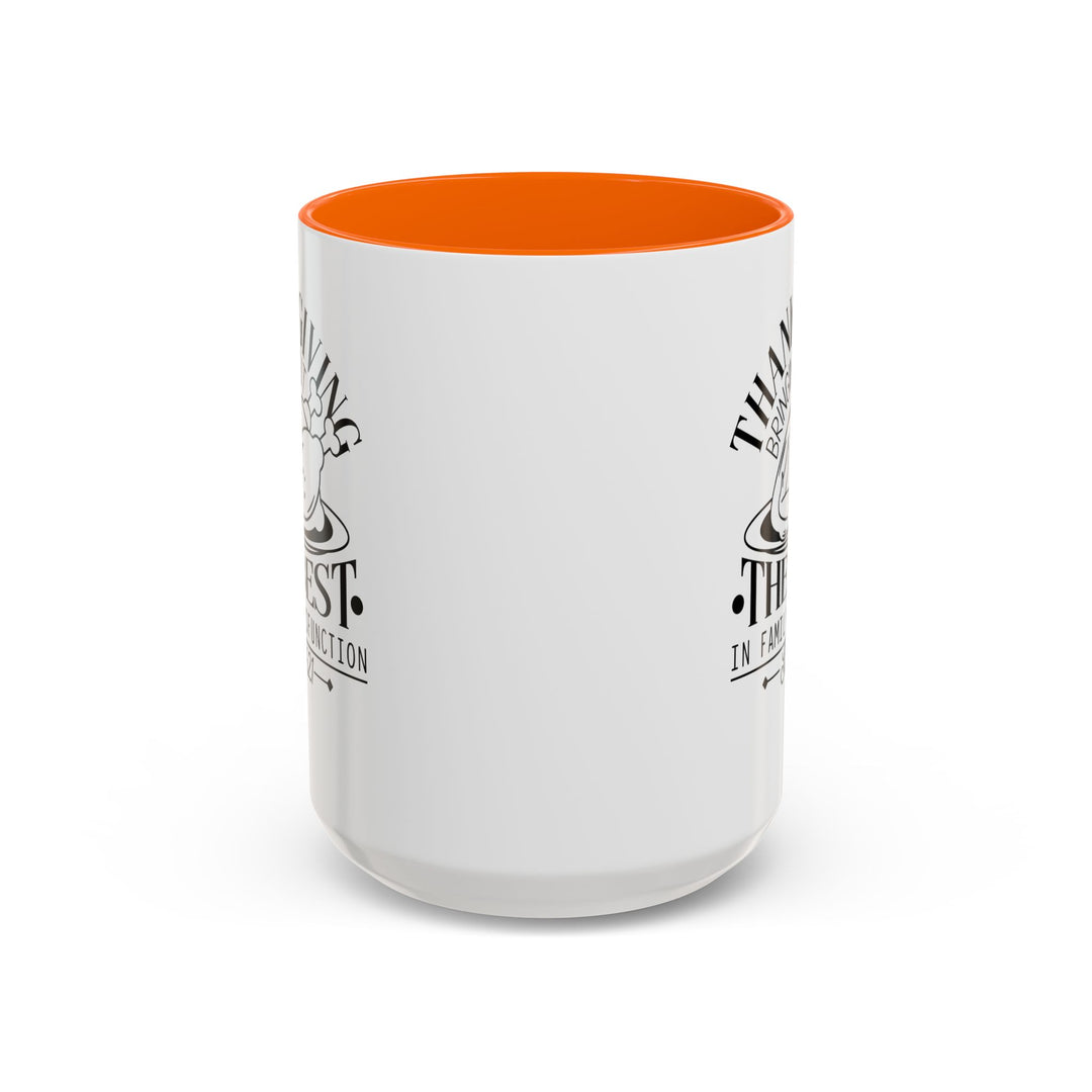 Family Dysfunction - Accent Coffee Mug (11, 15oz)