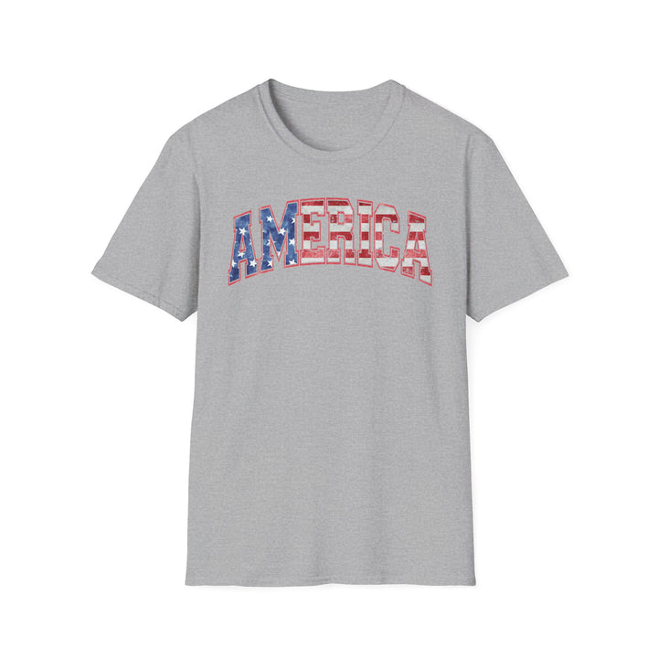 America - Unisex Softstyle T-Shirt