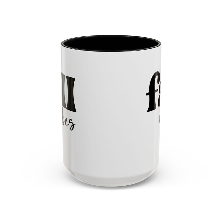 Fall Vibes - Accent Coffee Mug (11, 15oz)