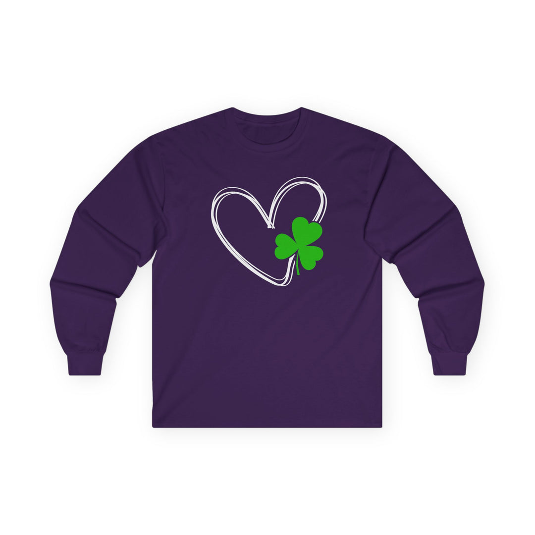 Heart & Clover - Unisex Ultra Cotton Long Sleeve Tee