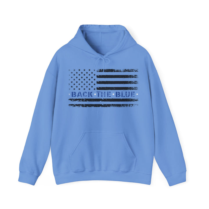 Back The Blue - Unisex Heavy Blend™ Hooded Sweatshirt