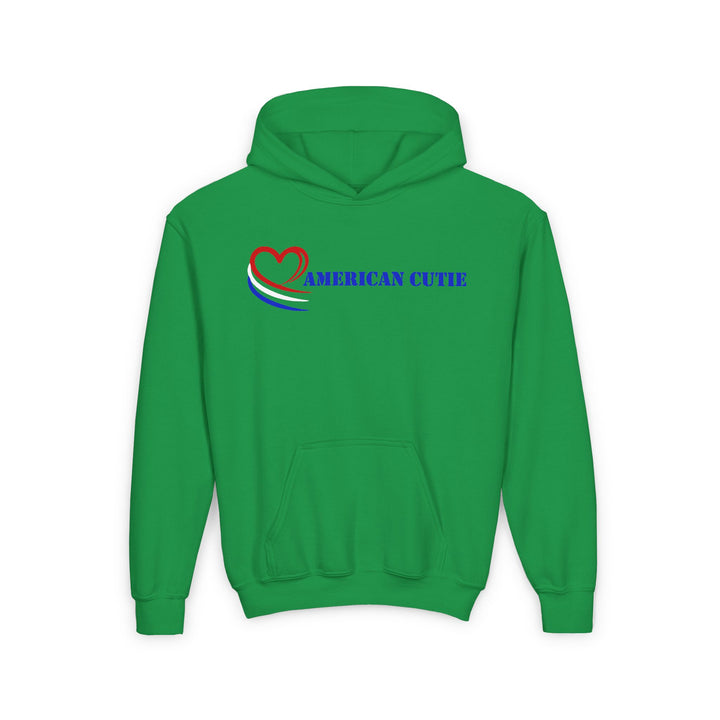 American Cutie - Youth Heavy Blend Hooded Sweatshirt