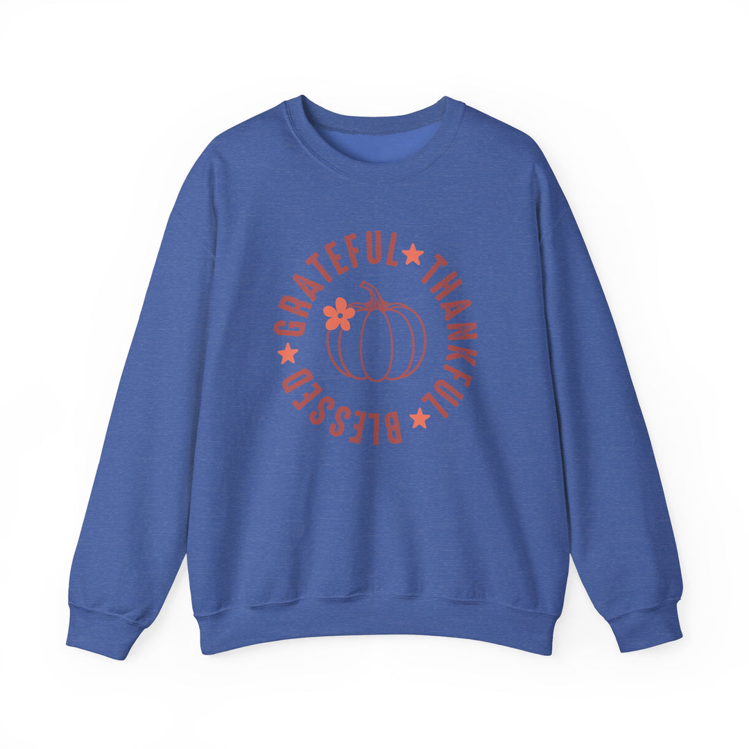 Grateful Thankful Blessed - Unisex Heavy Blend™ Crewneck Sweatshirt
