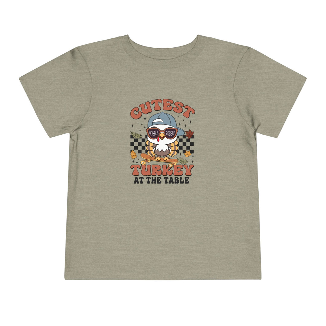 Cutest Turkey Boys - Toddler Short Sleeve Tee