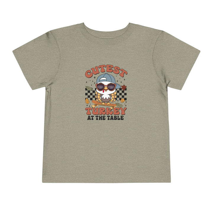 Cutest Turkey Boys - Toddler Short Sleeve Tee