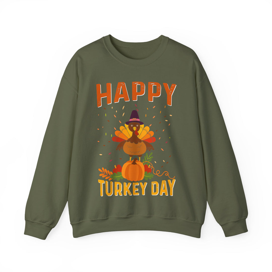 Happy Turkey Day - Unisex Heavy Blend™ Crewneck Sweatshirt