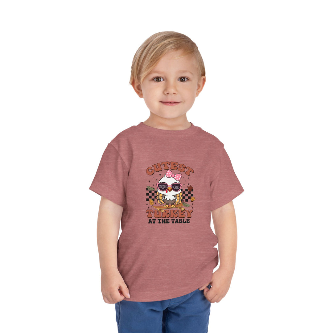 Cutest Turkey Girls -Toddler Short Sleeve Tee
