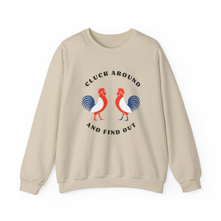 Cluck Around - Unisex Heavy Blend™ Crewneck Sweatshirt