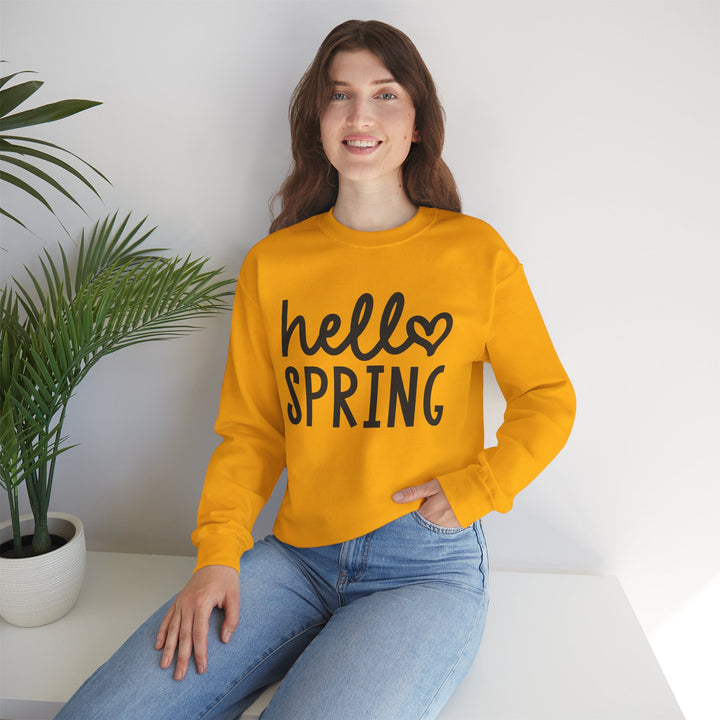 Hello Spring - Unisex Heavy Blend™ Crewneck Sweatshirt