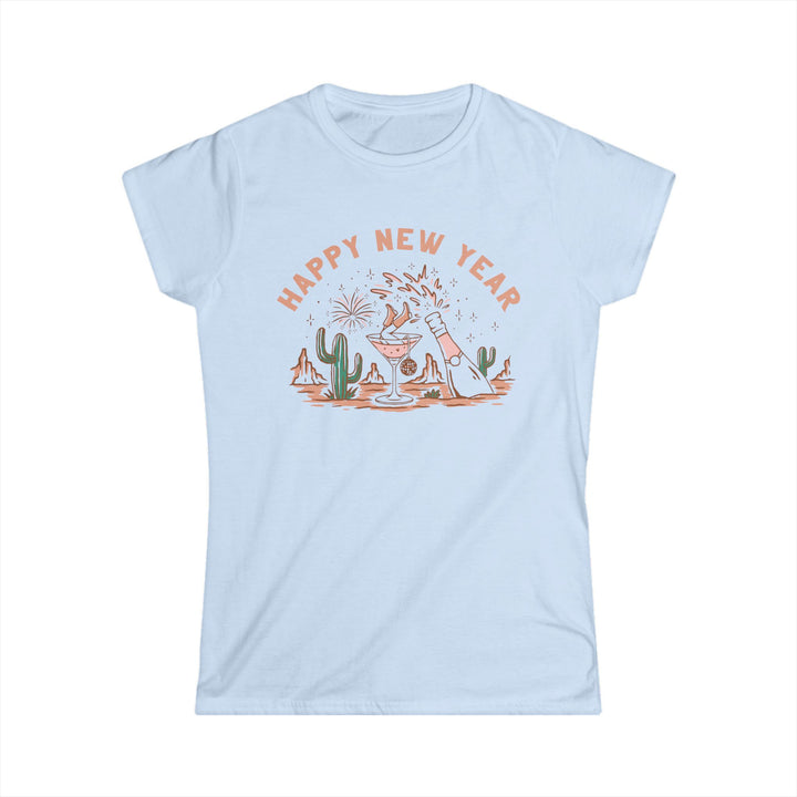 Happy New Year Desert - Women's Softstyle Tee