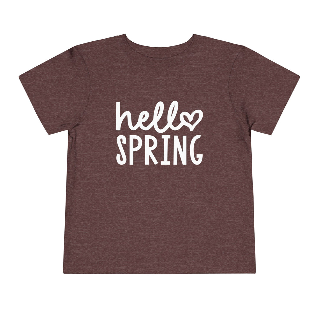 Hello Spring - Toddler Short Sleeve Tee