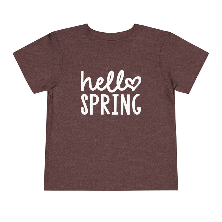 Hello Spring - Toddler Short Sleeve Tee