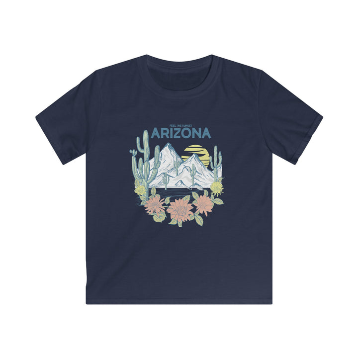 Feel The Sunset Arizona - Kids Softstyle Tee