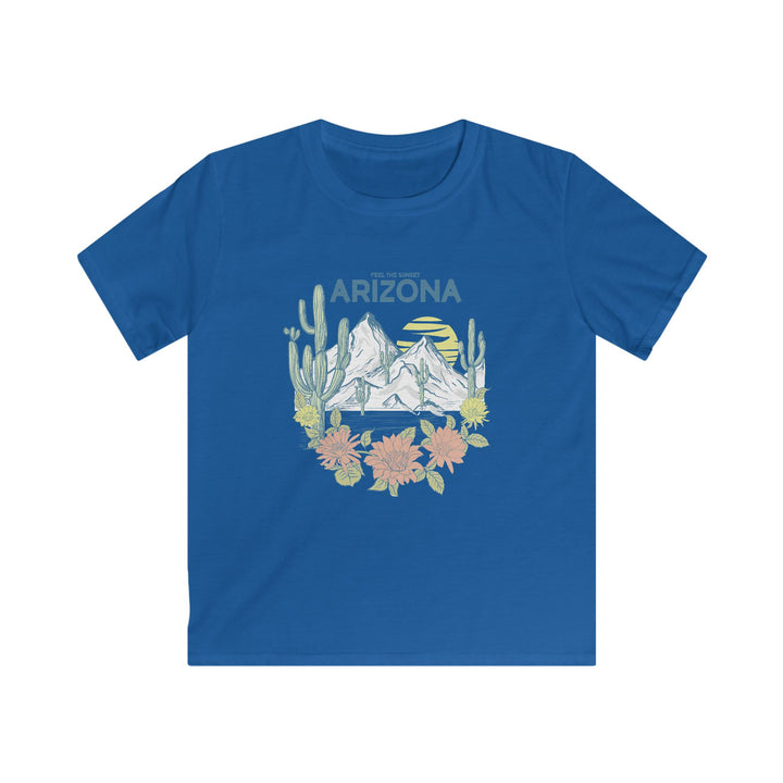 Feel The Sunset Arizona - Kids Softstyle Tee