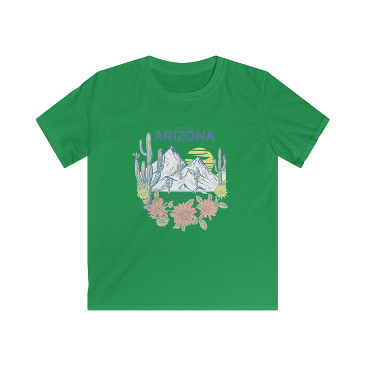 Feel The Sunset Arizona - Kids Softstyle Tee