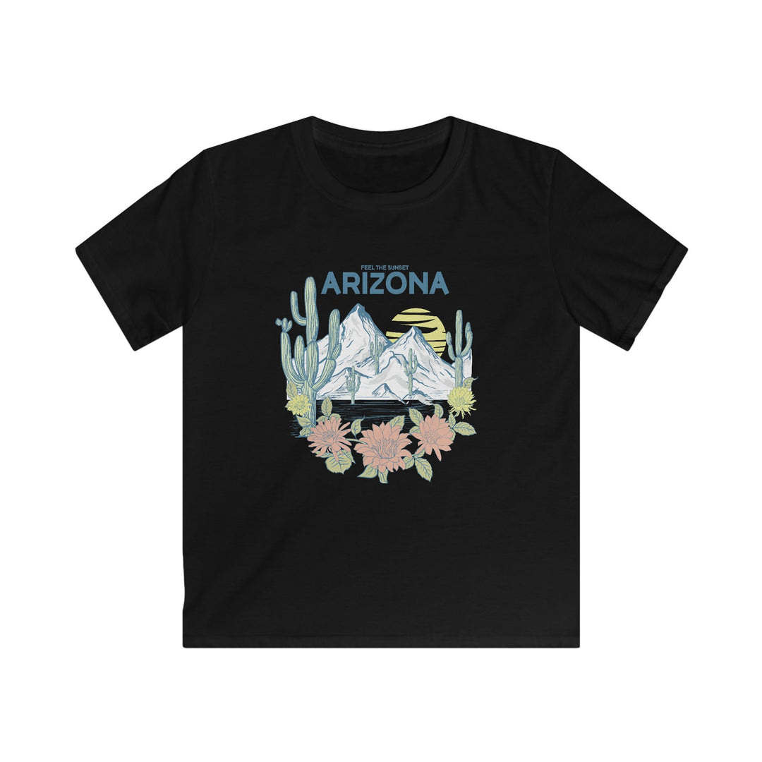 Feel The Sunset Arizona - Kids Softstyle Tee