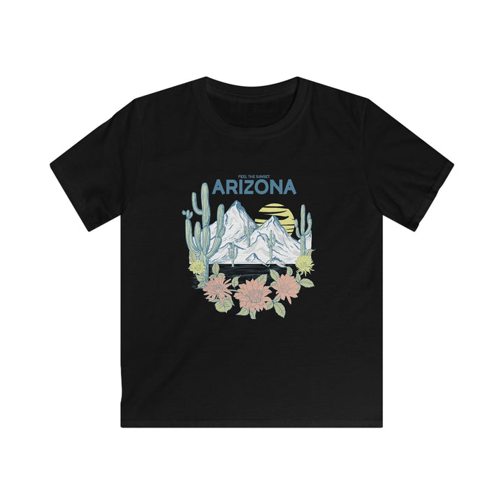 Feel The Sunset Arizona - Kids Softstyle Tee