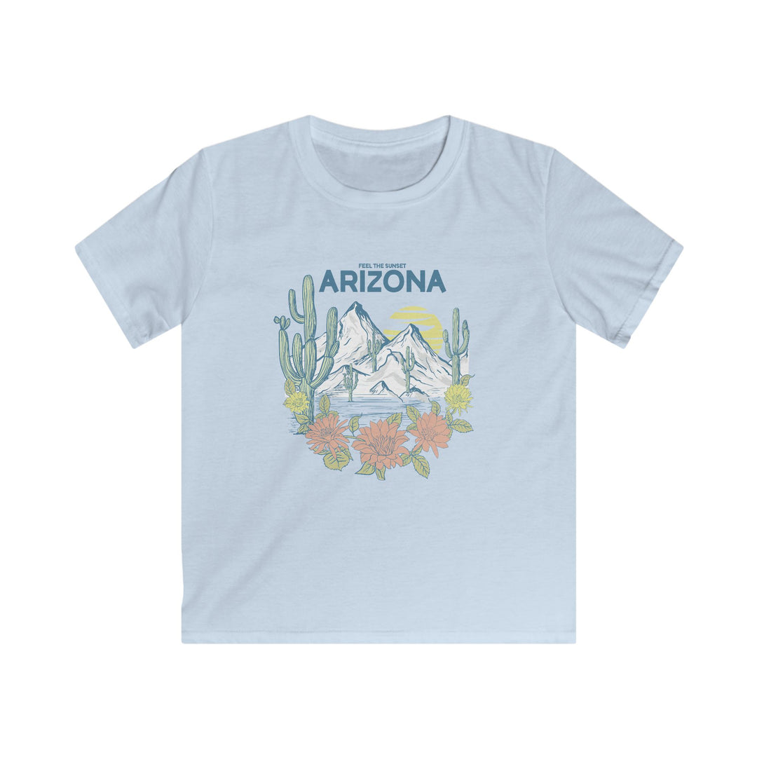 Feel The Sunset Arizona - Kids Softstyle Tee