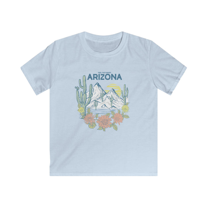 Feel The Sunset Arizona - Kids Softstyle Tee