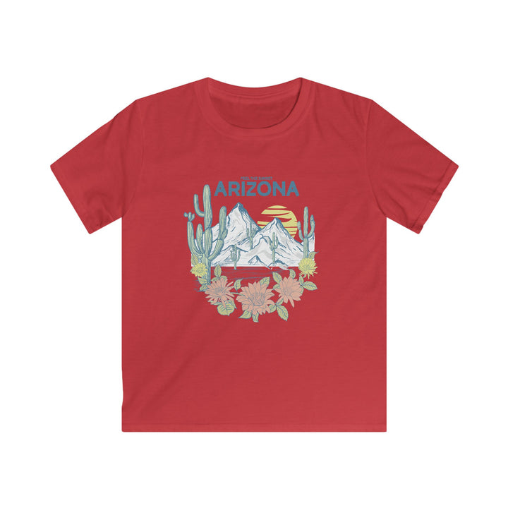 Feel The Sunset Arizona - Kids Softstyle Tee